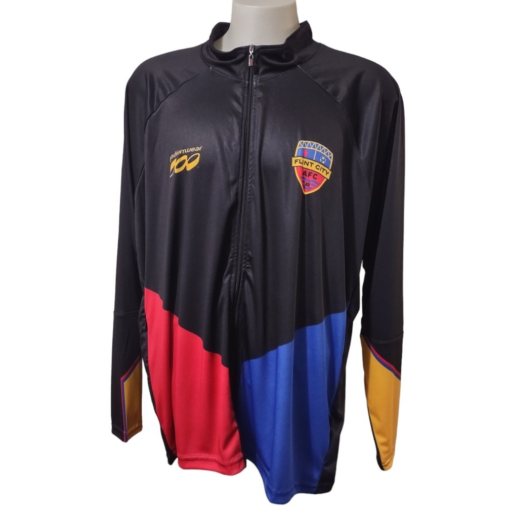 Podiumwear Jacket Men's 3X Zip Up‎ Breathable Fabric Prevents Water/Wind Black